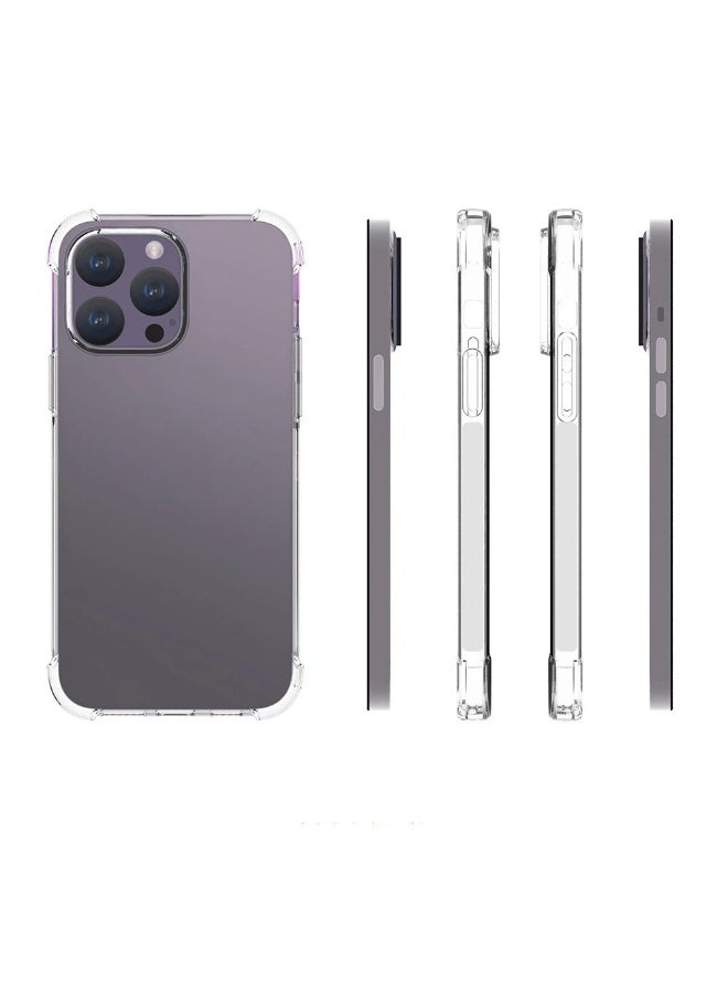 غطاء حماية شفاف لهاتف آيفون 14 برو ماكس من آبل - Image 2